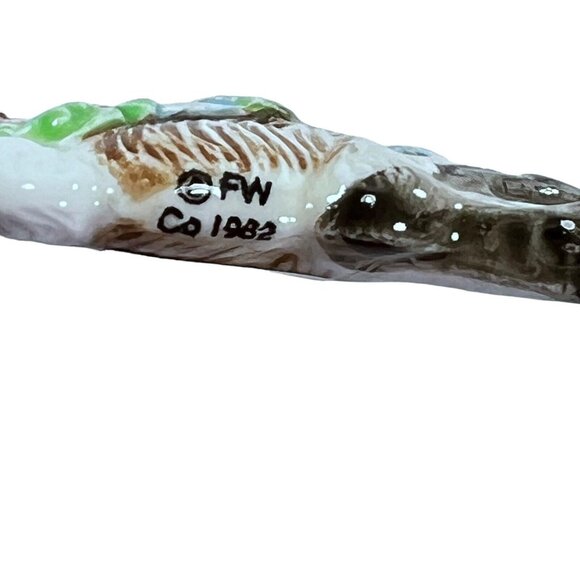 Vtg Schmid Beatrix Potter Peter Rabbit 1982 Ornament Tag Cord Sticker Japan - Picture 6 of 7